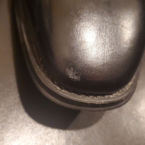 SOLD!!! MEZLAN Men's Black Leather Cap Toe Shoes - Size 13 - Picture 8 of 12